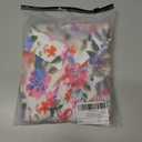 SweatyRocks Women's Button Down Shirts Long Sleeve Floral Print Blouse Dressy Casual Tops (L)