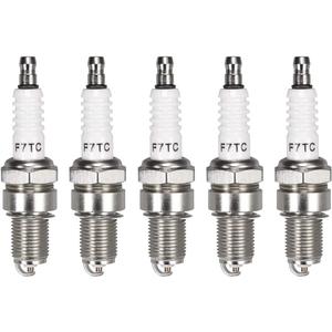 uxcell F7TC Spark Plug for GX120 for GX160 for GX200 for GX240 Generator Lawnmower Tractor Water Pump, 5pcs
