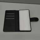 Wallet Case for Samsung Galaxy S24, RFID Blocking Credit Card Holder, PU Leather Folio Flip Kickstand Protective Shockproof Cover for S24 (Black, for S24-6.2")