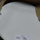 28in Folding Cocktail Table Round Bar Height Table White 1PCS