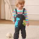 Baby Boy Clothes Fall Winter Newborn Boy Outfits 0 3 6 9 12 18 24 Months Overalls Infant Baby Boys Clothes (Colorful)