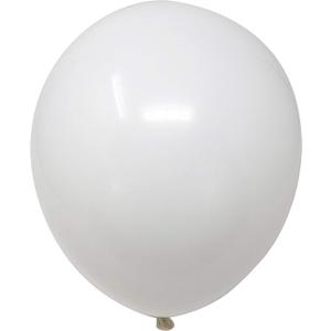 Allgala Latex Balloons for Parties | Helium Grade Bulk Balloon Pack | Ideal for Birthday Party Decorations, Baby Shower, Christmas Party | Colored Balloons for Events | 100ct 12" - White