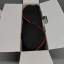 Crofy 2 Pack Car Neck Pillow, Softness Car Headrest Pillow for Driving with Adjustable Strap, 100% Memory Foam and Breathable Removable Cover, Comfortable Ergonomic Design (Red Side Rope)