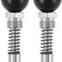 Mikikit Fitness Equipment Pull Pin Spring Knob Replacement for Exercise Machines Adjustable Latch Handle for Home Gym Weight Bench Smooth Operation