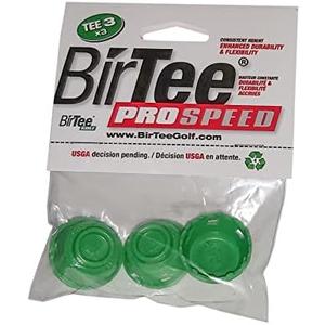 BirTee Pro Golf Tees - Size #3 (3/4") Individual Size Packs - 3 Tees Per Pack. Winter/Mat/Simulator Tees