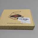 CD Player Portable with Dual Stereo Speakers, Rechargeable Portable CD Player with Bluetooth for Home with Headphones, Support CD/AUX/USB, Black