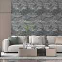 Gray Granite Peel and Stick Marble Paper 23.7"197" Matte Removable Wallpaper Marble Contact Paper for Countertop, Furniture, Wall Thick Wallpaper Easy to Remove Waterproof Vinyl