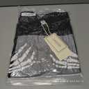 Laqeyko Cute Pajamas for Women Shorts Set Short Sleeve Tops and Shorts Pjs Sets Nightwear Sleepwear (Black, XL)