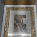 Gold 8x10 Picture Frame Vintage Antique Baroque for Wall or Tabletop Display, Ornate Gothic Victorian Frames Matted to 5x7 Photo