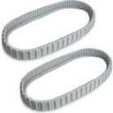 (2 Pack) Replacement Gray Tracks for Maytronics Dolphin Robotic Pool Cleaners with Part Number 9983152-R2 Dolphin Parts