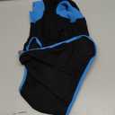 Queenmore Recovery Suit for Dogs After Surgery, Breathable Pet Recovery Suit Dog Abdominal Wounds Bandages, Dog Anxiety Calming Vest with Ear Muffs, Black, M