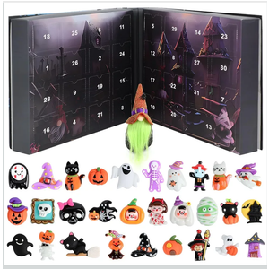 2024 Halloween Countdown Advent Calendar - Limited Edition Gnome Blind Box | 31 Days of Surprises and Festive Fun