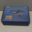 CHUBORY A68 Pro FPV Drone with Camera for Adults & Beginners 2K HD Brushless Motor Quadcopter Featuring Auto Hover Headless Mode 3D Flips Smart Trajectory Flight Technology Black