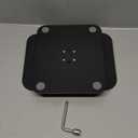 TAPMEI Adjustable Laptop Stand, 360 Rotating Computer Riser, Stable Base Stand Holder for MacBook Pro/Air Notebook up to 16 Inches, Black