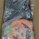 Glitzhome Interchangeable Home Table Signs with 13 Pcs Seasonal Icons, Wooden Changeable Home Sign for Holiday Decor, HOME Letter Sign Ornaments Set Interchangeable Holiday Decorative Shelf Blocks