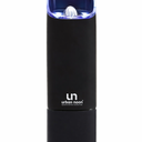 Automatic Salt and Pepper Grinder Set - Rechargeable Electric Salt and Pepper Shakers with Adjustable Coarseness, LED Light, One-Handed Use, Gravity Salt Grinder and Electric Pepper Mill (1/ Stainless Steel Set of 2 - Rechargeable-UN12)