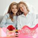 Mother's Day Rose for Mom,Home Scent Rose Real Fragrance Rose Last,Eternal Flowers Rose Gifts for Women/Her/Mom/Wife Girlfriend,Perfect Decoration for Bedroom and Office. (Red)