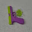 Fidget Toys, Non-Firing Toy Pistol Can be Loaded But Can't be Fired, Toys for Kids, Birthday Halloween Chirstmas Gift for Boys Kids Adults (Purple)