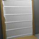 Howeall 30"W x 20"H [Duct Opening Size] Steel Return Air Filter Grille - Removable Face/Door for 1 inch Filters -HVAC Vent Cover Grill - White [Outer Dimensions: 32 5/8"W X 22 5/8"H]