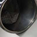 3 inch Inlet Exhaust Tip, 6" Outlet 15" Overall Length Stainless Steel Exhaust Tail Pipe, Bolt-On, Rolled Edge, Slant Sleek Angle Cut, Polished Tailpipe, Silvery