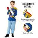 Fun Shack Boys Prince Costume - Kids Prince Charming Dress Up Outfit for Boys - Royal Dress Up Costume for Kids (Small, Blue)
