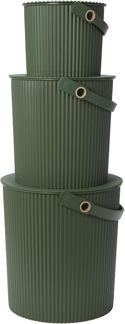 Bucket Set of 3 Mini, Large, & Extra Large