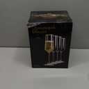 PARACITY Champagne Flutes, Champagne Glasses Set of 4, Elegant 8.5oz glass champagne flutes, Gift for Birthday, Wedding, Christmas, Valentine's Day