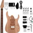 DIY Electric Guitar Kit Beginner Kit Mahogany Body Mahogany Neck