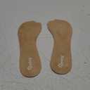 Pedag Lady Gel | Made in Germany | Ultra Thin Gel Insole for High Heels & Pumps | Metatarsal Pad | Heel Pad | Velour Top | Size Small, Fits US Women 5-7 / EU 35-37 | Tan | 1 Pair