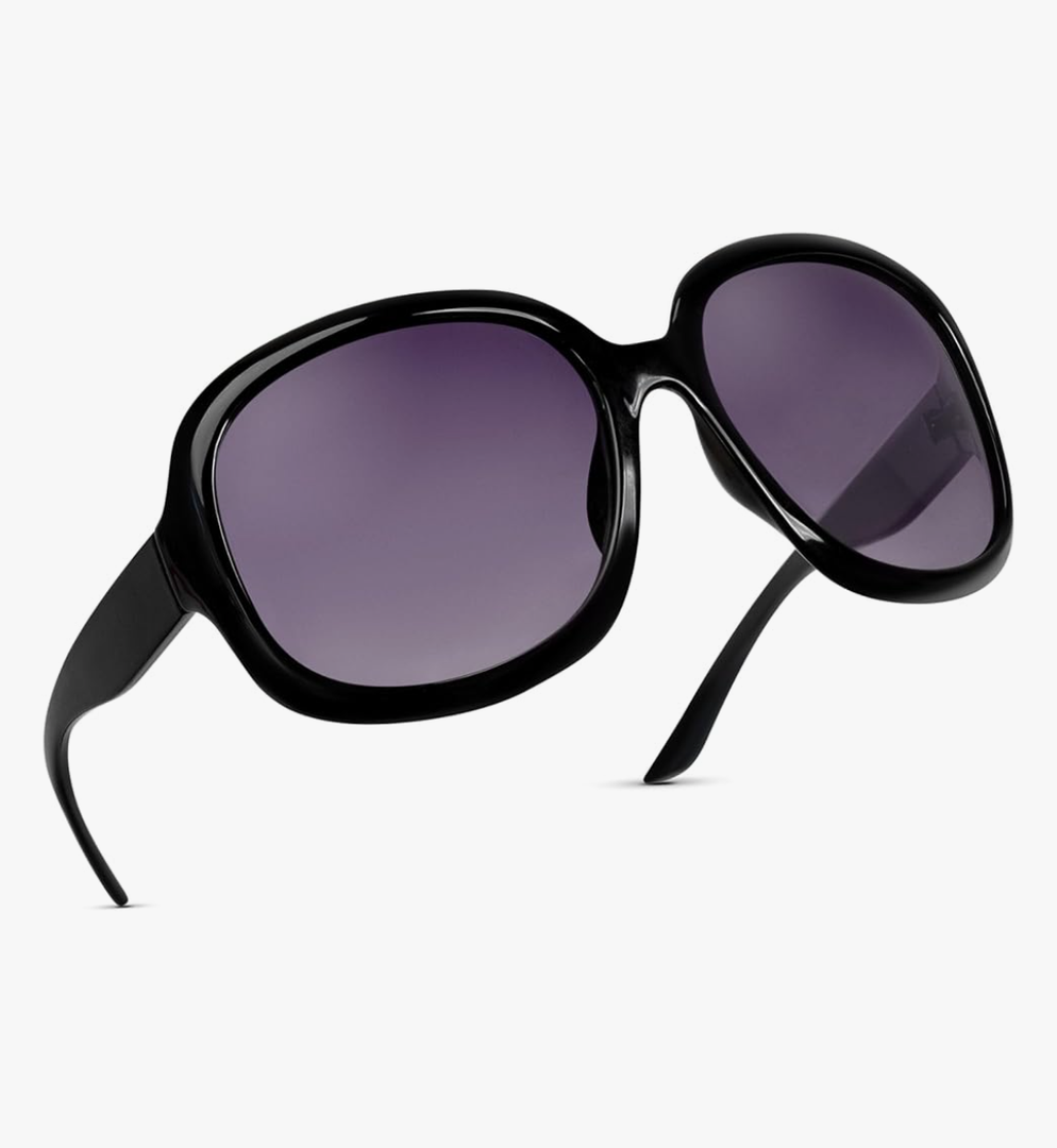 miyya Bug Eye Oversized Polarized Sunglasses Womens, Trendy Retro Sun Glasses for Women 2025, Oversized UV Protection Shades