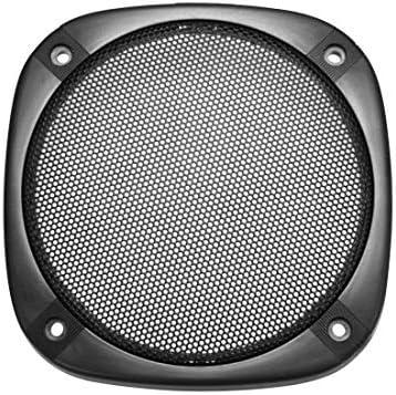 Uxcell Speaker Grill Cover 5 Inch 138mm Mesh Decorative Square Subwoofer Guard Protector Black