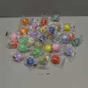 30 Pack Round Squishy Balls - Bulk Stress Balls for Anxiety & Kids, Filled with Foam Particles | Squishy Squeeze Toys for Stress Relief, Sticky Balls for Ceiling, Fidgets for Classroom