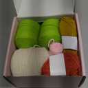 MAGIMUSE Crochet Kit for Beginners, Crochet Starter Kits, Amigurumi Craft Knitting Crocheting Kits with Step-by-Step Video Tutorials, 6 Pack Hanging Potted Plants Family(40%+ Yarn