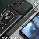 Bracket Shell for Xiaomi K60 Ultra and 13T Pro, Slide Camera Lens Cover Case (Black)