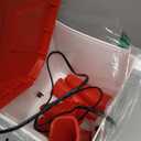 Nexum 2-Gallon Heated Chicken Waterer  All-Season Poultry Drinker with 4 Nipples and Stand, Keeps Clean & Unfrozen, Easy-Fill, Low Maintenance for Chickens, Ducks & Quail (Orange, 7L)