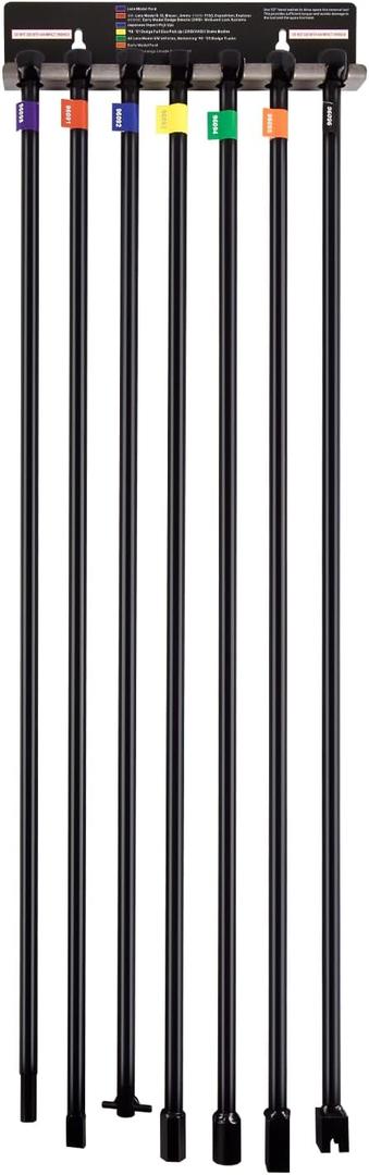 96090A 7Pcs Spare Tire Retrieval Tool Kit, Spare Tire Removal Tool