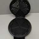Mueller Heart 5 Waffle Maker, Waffle Iron, Adjustable Browning Control & Nonstick, Cool Touch Handle, Easy to Clean, Small Kitchen Appliances