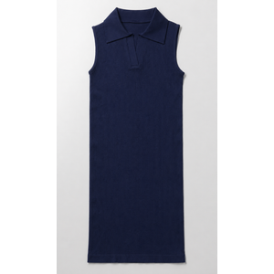 LPNNC662XD6PF, Size S, Navy Blue Dress, Long, Small