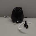 BETAZOOER Reptile Humidifiers Mister Fogger with Extension Tube/Hose, Suitable for Reptiles/Amphibians/Herps/Vivarium with Terrariums and Enclosures (2.5 Liter Tank) (Black-1 Tube)