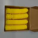 Plastic Easter Eggs for Holiday Decorations and Celebrations, 30 Pcs (Yellow)