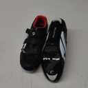 Peloton Cycling Shoes for Peloton Bike and Bike+ with Delta-Compatible Bike Cleats (5 Women/3 Men, Black, Red)