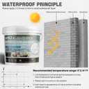 Waterproof Sealant 175oz Clear, NYBQ Transparent Waterproof Agent