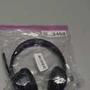 AOC Wireless Headset with Mic for Work, Bluetooth 5.4 Headphones with Noise Canceling Microphone, USB C, 30H, Clear Calls & Mic Mute for PC, Laptop, Cell Phones, Zoom - Black