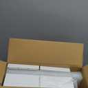 SEE SPRING 12 Pack Shoe Storage Box, Clear Plastic Stackable Shoe Organizer for Closet, Space Saving Foldable Shoe Rack Sneaker Container Bin Holder (Large Fit Size 9)