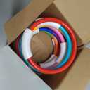 JOYIN Dive Rings Pool Toys, 8 Pcs Colorful Pool Rings for Kids, Underwater Training Swimming Diving Toy for Kids Gifts Summer Swim Water Fun Games