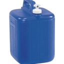 5-gallon Polylite Water Carrier With Fast Flow Spigot - Blue