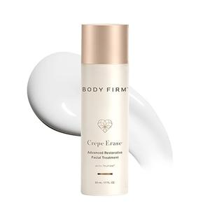 BODY FIRM Crepe Erase Facial Repair  Treatment, Anti-Aging Skin Care, Face Moisturizer, Firming and Moisturizing Face and Neck Cream, Supports Wrinkles, Original Citrus, 1.7 fl oz