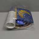 Eid Mubarak Decorations for Home - 70pcs Ramadan Decorations include Blue Gold Star Moon Balloons and Eid Mubarak Banner for Ramadan Decor