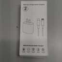 Fast Charger iPhone,iPhone Charger Fast Charging 2Pack USB C Wall Charger Block Fast i Phone Chargers 6FT Type-C USB C to Lightning Cable Cord for iPhone14/14Plus/13/12/11 Pro Max,Mini,8,iPad/AirPods