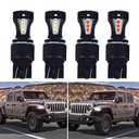 J-eep Gladiator Switchback LED Turn Signal Lights Lamp Bulbs and Parking DRL Kit for 2020 JT Gladiator Rubicon Overland